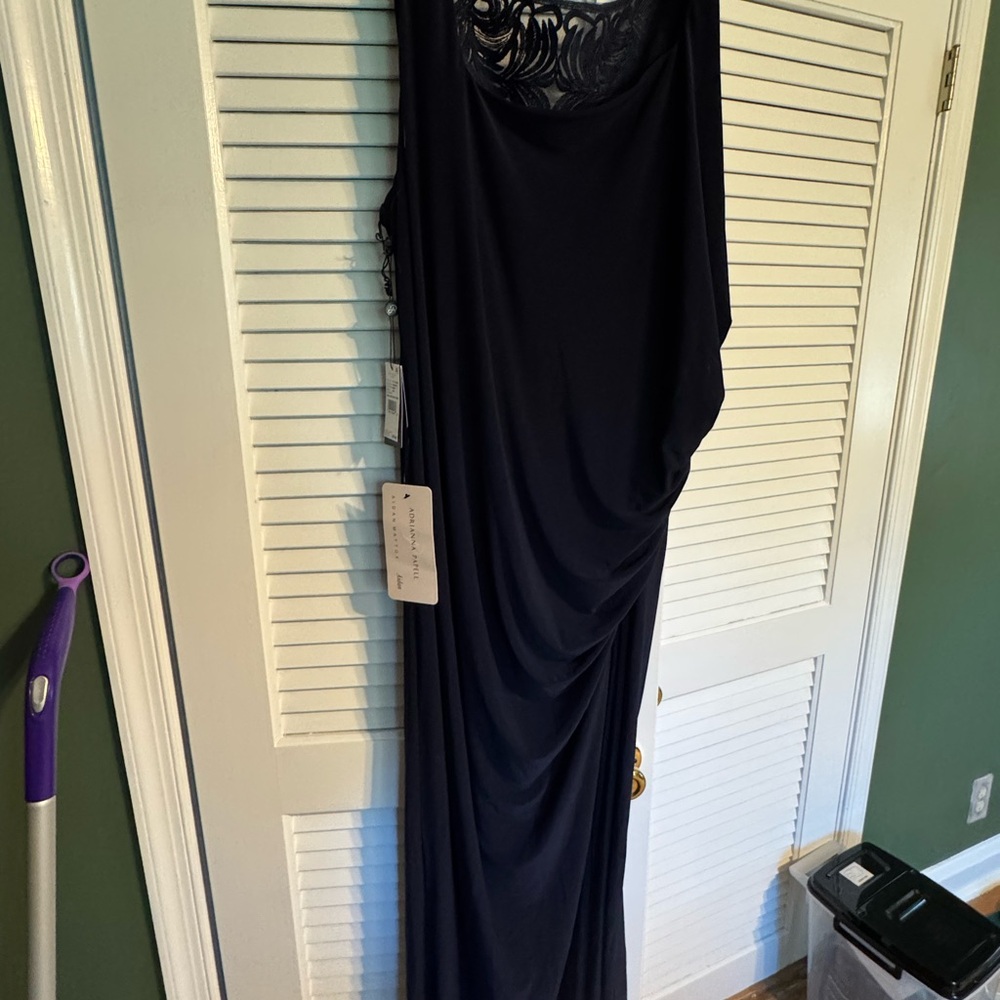 Adrianna Papell Navy Dress